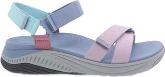 Dansko Womens Raquel Webbing Sandals In Sky Multi