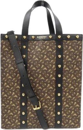 Burberry Pre-owned Tote Bags, female, Brown, Size: ONE SIZE Pre-owned Tote Bag