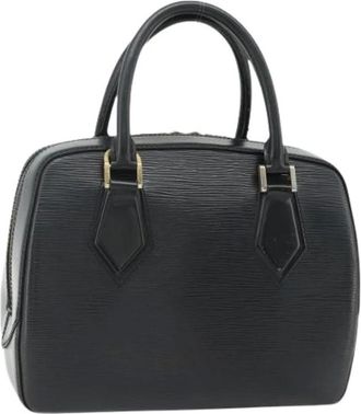 Louis Vuitton Pre-owned Handbags, female, Black, Size: ONE SIZE Pre-owned Sablon Hand Bag