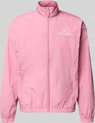 Sergio Tacchini Regular Fit Jacke mit Stehkragen Modell Nayla in Hellrosa, Gr&ouml;&szlig;e XXL