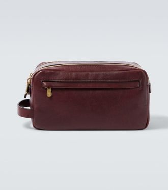 Brunello Cucinelli Beauty case in pelle