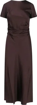 Staud Abito Midi Phare Con Ruches-Donna