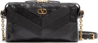 Valentino Tassen, Dames, Zwart, ONE Size, Panthea Kleine Schoudertas