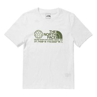 The North Face Coordinates Short Sleeve T-Shirt White NF0A7WAT-FN4