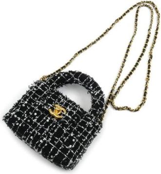 Chanel Pre-owned Mini Bag - Dames - Vintage Mini Tas - Zwart - ONE Size - Vintage