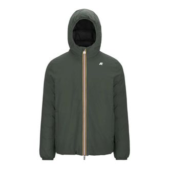 K-Way Thermo Double Jacket - Heren - Winterjassen - Groen - M - Polyester - Jassen