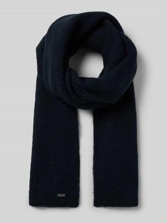 Tom Tailor Schal mit Baumwoll-Anteil in Marine, Größe 1