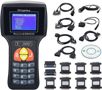 OEM Programador De Llaves T300 Auto V23.9, Dispositivo De Emparejamiento De Llaves Para Coche, Versi&oacute;n En Ingl&eacute;s, Color Negro