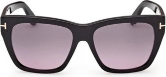 Tom Ford Sunglasses Ft1343 01 B Flynn Black/Gray Gradient Womens