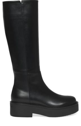 Gianvito Rossi Hiro Boot Boots in Black Leather at Nordstrom, Size 40.5