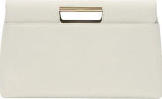 Furla Tassen, Dames, Beige, ONE Size, Leer, Giada Pouch Xl
