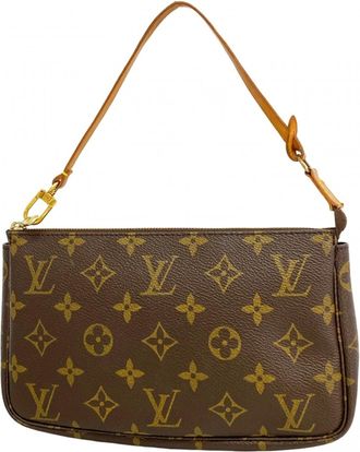 Louis Vuitton Brown Pouch (Pre-Owned)