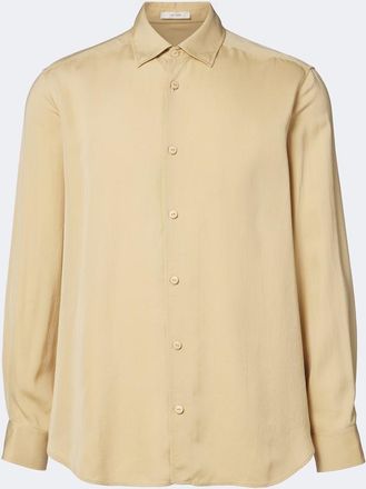 The Row Victor silk shirt