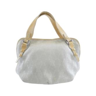 Celine Pre-owned Handbags, female, Beige, Size: ONE SIZE Pre-owned Bitter Sweet Denim Shoulder Bag