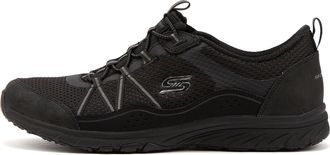 Skechers Sport Womens Womens Gratis Sport Sneaker, Black/Black=BBK, 7