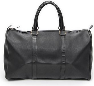 Dior Pre-owned Womens Vintage Medium Travel Boston Bag - Black - One Size