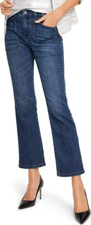 Nic+Zoe Patch Pocket Ankle Demi Bootcut Jeans in Marine at Nordstrom Rack, Size 27