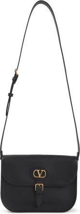 Valentino Garavani Schoudertas - Heren - Schoudertassen - Zwart - ONE Size - Leer - Tassen