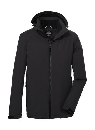 Killtec Outdoorjacke KILLTEC KOW 22 MN JCKT, Herren, Gr. XXL, grau (anthra), Oberstoff: 100% Polyester, Futter: 100% Polyester, Wattierung: 100% Polyester, Ja