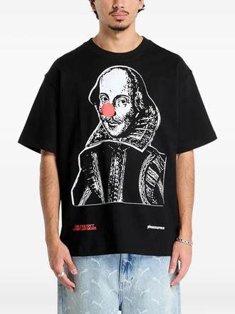 Pleasures printed black T-shirt - men - Cotton - M