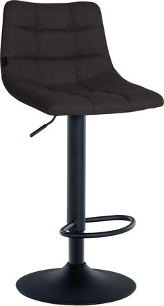 Clp Taburete De Bar Jerry En Tela Negro Negro