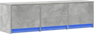 vidaXL Mueble De Tv Hormig&oacute;n Madera De Ingenier&iacute;a Vidaxl