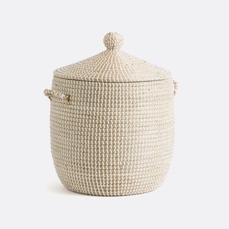 La Redoute Interieurs Mand met deksel H45cm, Natala