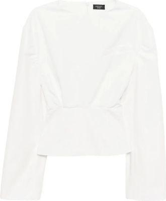 A.W.A.K.E. Blusa in cotone - Bianco