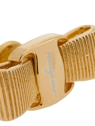 Ferragamo Fiocco Vara Earrings - Gold