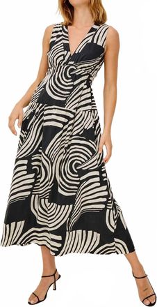 Rails The Genvieve Dress In Onyx Waves