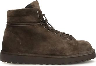 Mars&egrave;ll Brown Solid Pallottola Boots