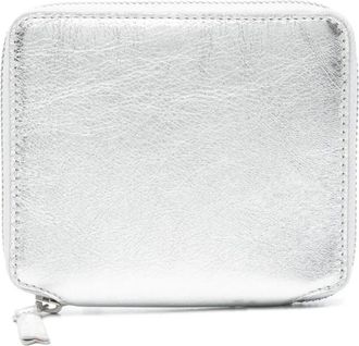 Comme Des Gar&ccedil;ons Goud Zilver Portemonnee Stijlvol Compact Ontwerp - unisex - Portefeuilles - Grijs - ONE Size - Accessoires