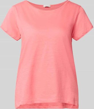 Tom Tailor Relaxed Fit T-Shirt aus reiner Baumwolle in Pink, Gr&ouml;&szlig;e XXXL