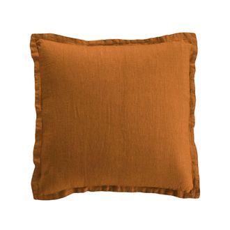 Biancoperla GRAFITE Square Decorative Pillow, Terracotta, 45x45