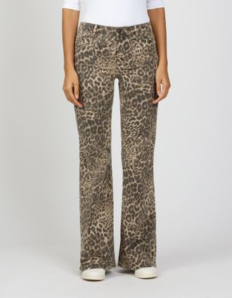 Gang Bootcut-Jeans »94 JESSI FLARED« im angesagten Leo Muster