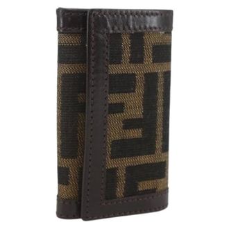 Fendi Portachiavi in tela Pre-owned - - Pre-owned - Donna - Marrone - ONE SIZE
