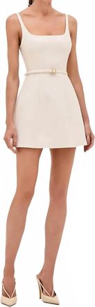 Alexis Shonda Dress In Off White