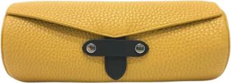 Fendi Pre-owned Leather fendi-bags - Dames - Vintage Accessoires - Geel - ONE Size - Leer - Vintage