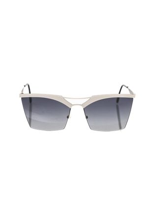 Frankie Morello Metallic Womens Womens Sunglass