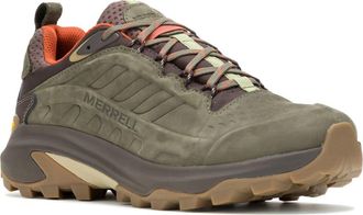 Merrell Moab Speed 2 Waterproof Hiking Shoe in Olive at Nordstrom, Size 8.5
