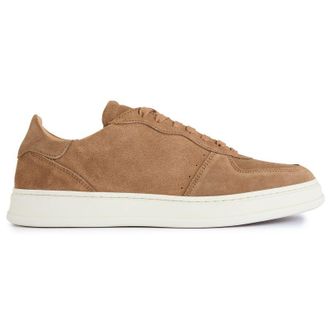 WALK LONDON Walk London Mens Nevada Trainers - Tan Suede - Size UK 10