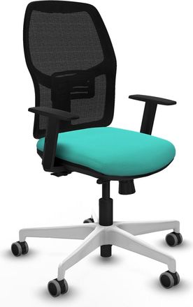 Piqueras y Crespo Silla De Oficina Piqueras Y Crespo Alfera Turquesa Cuero Sint&eacute;tico