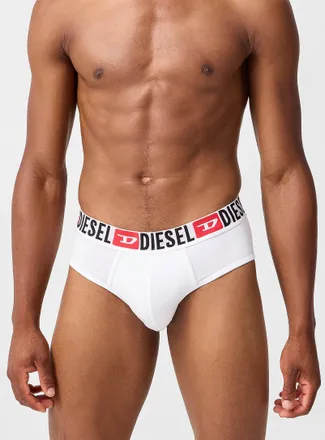 Diesel Mens Red logo waist brief Cotton