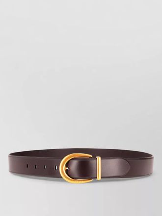 Prada leather belt adjustable length smooth finish