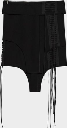 Helmut Lang Aviator Mini Skirt