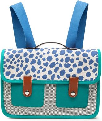 Herm&egrave;s Pre-owned Hermes Toile and Barenia Animaux Pixel Backpack Ladies IO0PDVQL9Y58SORS