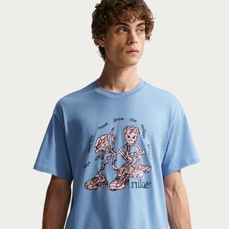 Nike Mens Nike Sportswear T-Shirt in Blue | II3688-486