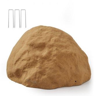 OEM Roca Artificial Para Jard&iacute;n, Aspecto Realista, Piedra Hueca Falsa Para Ocultar La Bomba Del Pozo, Decoraci&oacute;n De Jard&iacute;n, Paisajismo Exterior, Marr&oacute;n Ar