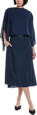 Akris Wool Midi Dress