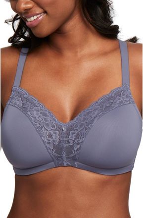 Montelle Intimates Dream Wireless T-Shirt Bra in Crystal Grey at Nordstrom, Size 32F
